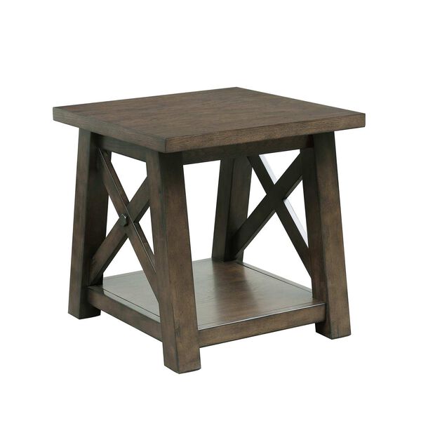 Denman Rich Brown End Table, image 6