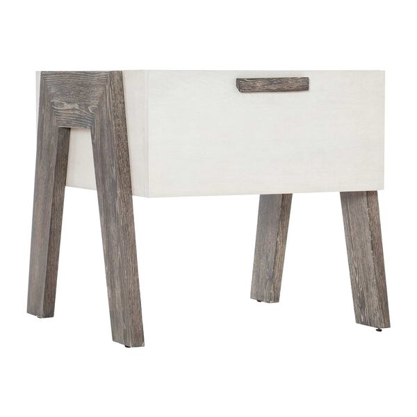 Kingsdale White and Oak Side Table, image 4