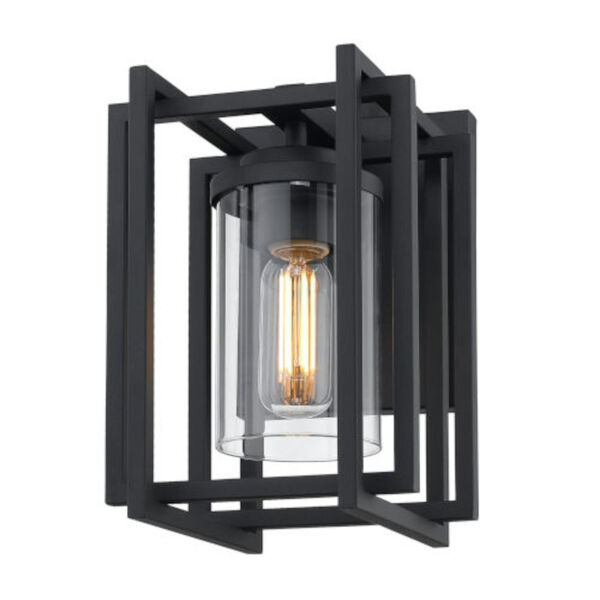 Anita Natural Black One-Light Outdoor Wall Sconce, image 1