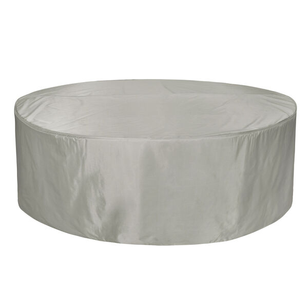 Maple Grey Round Table and Chair Cover, image 1