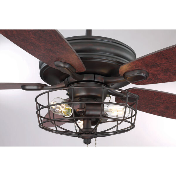 River Station Oil Rubbed Bronze LED Ceiling Fan, image 5