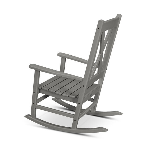 Braxton White Porch Rocking Chair, image 3