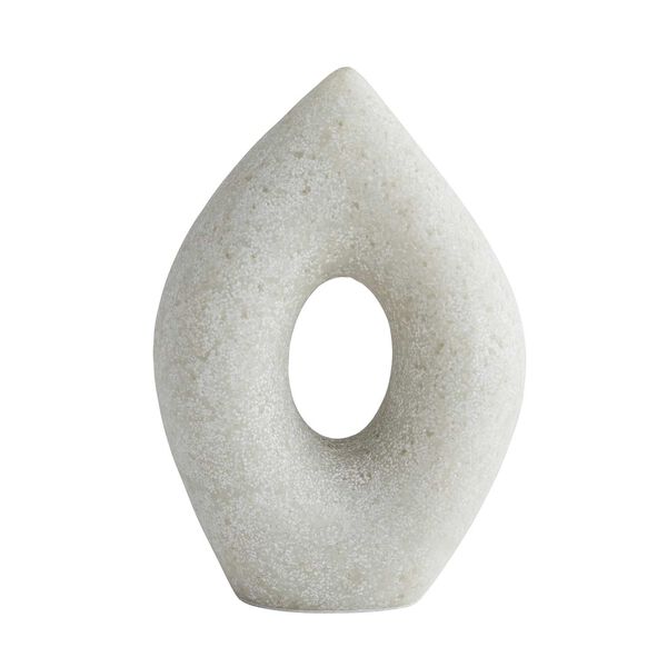 Coco White Ricestone Sculptures, Set of Three, image 4