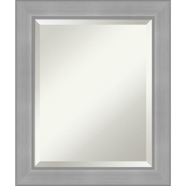 Vista Brushed Nickel 21W X 25H-Inch Bathroom Vanity Wall Mirror, image 1