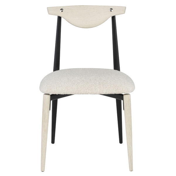 Vicuna Boucle Beige Faded Dining Chair, image 1