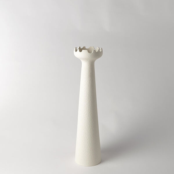 Studio A Home Matte White Muguet Vase, image 1