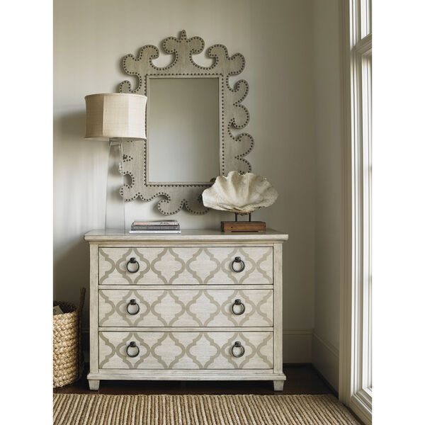Oyster Bay White Brookhaven Hall Chest, image 2