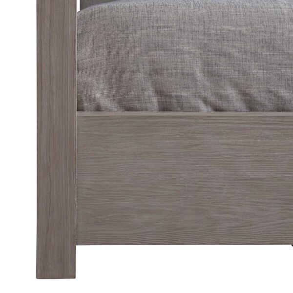 Trianon Taupe and White Canopy Bed, image 5