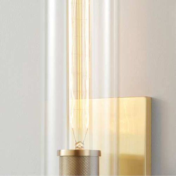 Porter Aged Brass One-Light Wall Sconce, image 4