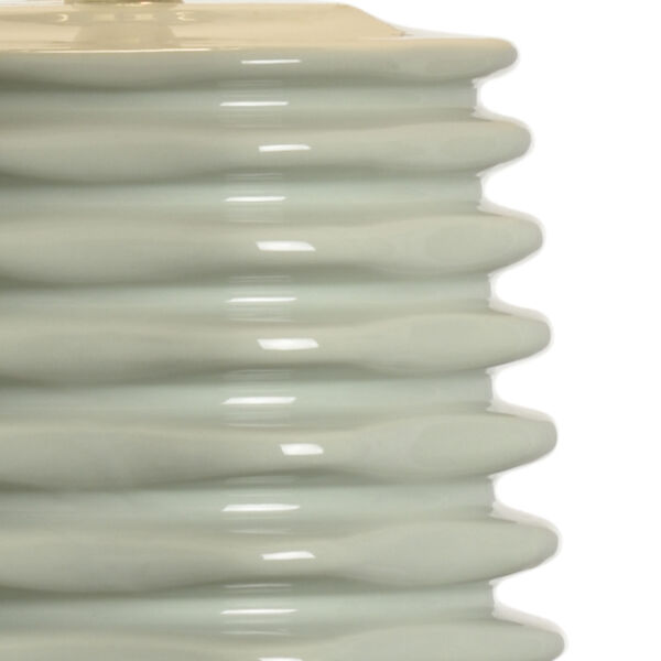 Colorado Mint Green and Polished Nickel One-Light Table Lamp, image 4