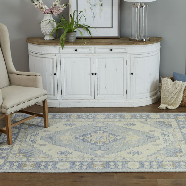 Anatolia Blue Rectangular: 9 Ft. 9 In. x 12 Ft. 6 In. Rug, image 2