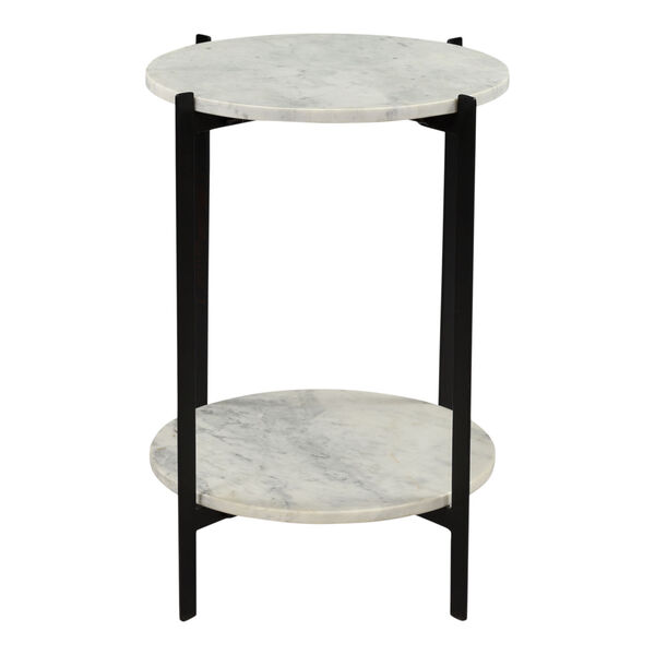 Melanie White Accent Table, image 1