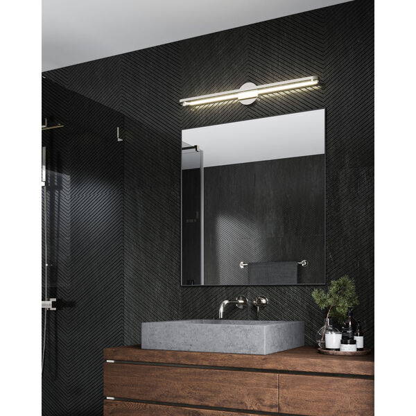 Marlon Chrome 35-Inch LED Bath Vanity, image 2