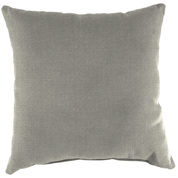Husk Texture Stone Outdoor Square Toss Pillow, image 1