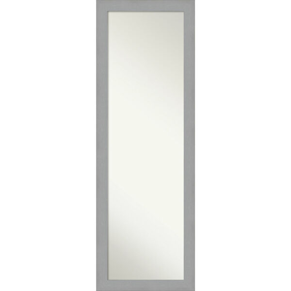 Brushed Nickel 18W X 52H-Inch Full Length Mirror, image 1