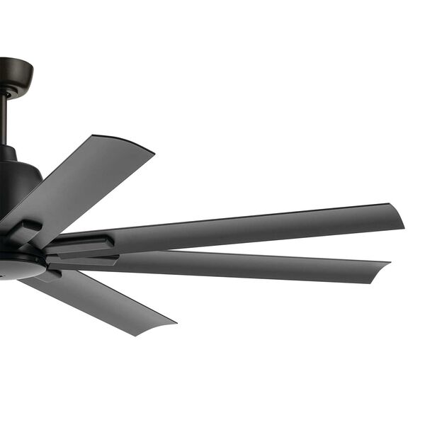Breda Satin Black 65-Inch Ceiling Fan, image 3