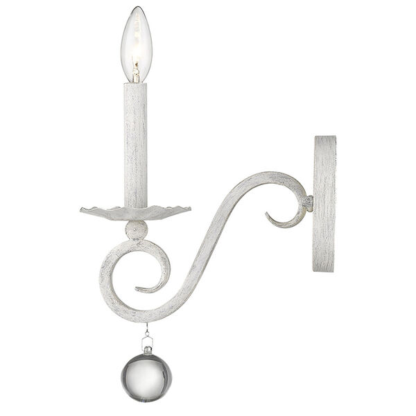 Callie Country White One-Light Wall Sconce, image 6