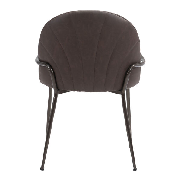 Kurt Espresso and Brown Dining Chair, image 5