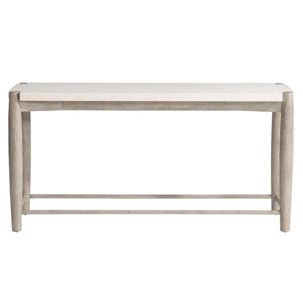 Ashbrook White and Weathered Greige Console Table, image 1