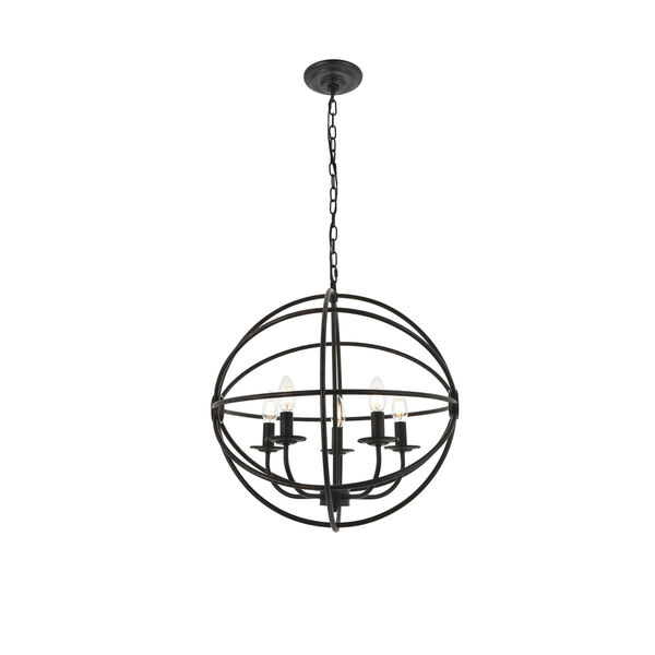 Octavia Five-Light Pendant, image 6