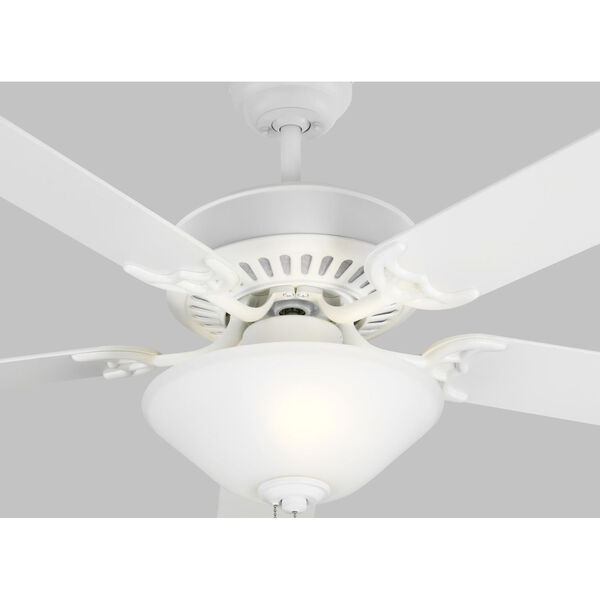 Haven Matte White 52-Inch LED Ceiling Fan, image 4