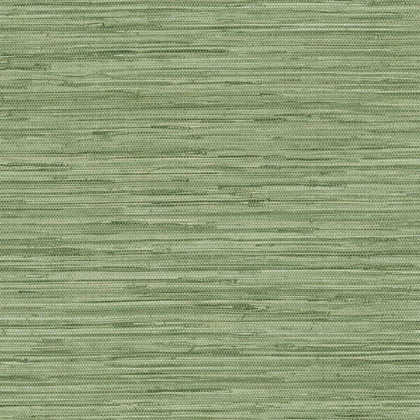 Grasscloth Green Wallpaper - SAMPLE SWATCH ONLY, image 1