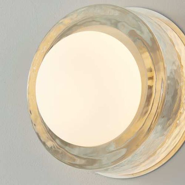 Mackay Polished Nickel One-Light Round Wall Sconce, image 4