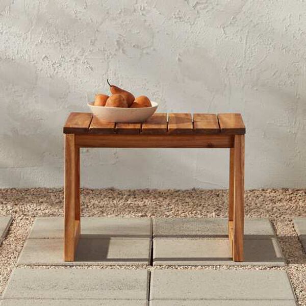 Cologne Natural Outdoor Side Table, image 1