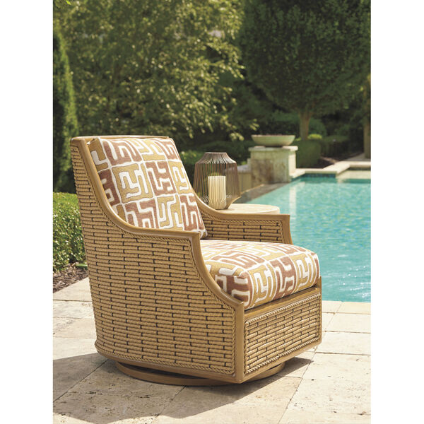 Los Altos Valley View Brown Swivel Glider Occasional Chair, image 3