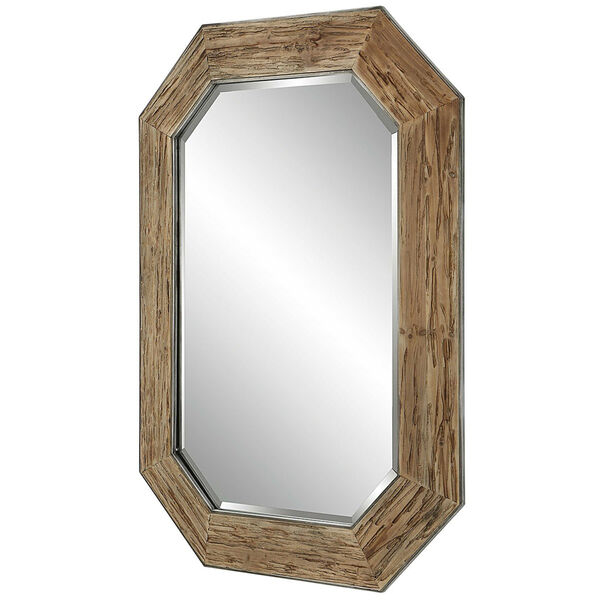 Siringo Natural Octagonal Wall Mirror, image 4