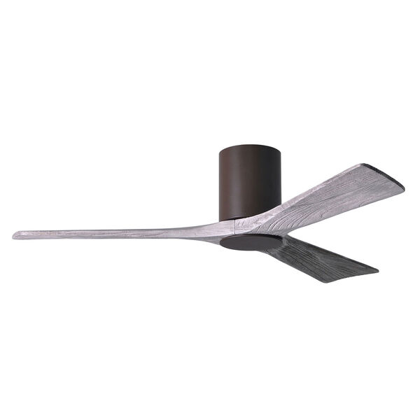 Irene Textured Bronze 52-Inch Ceiling Fan with Three Barnwood Tone Blades, image 4