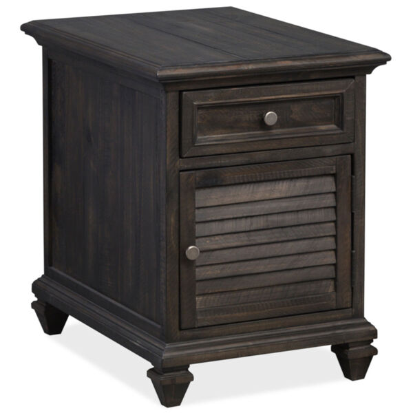 Calistoga Weathered Charcoal 24-Inch End Table, image 1
