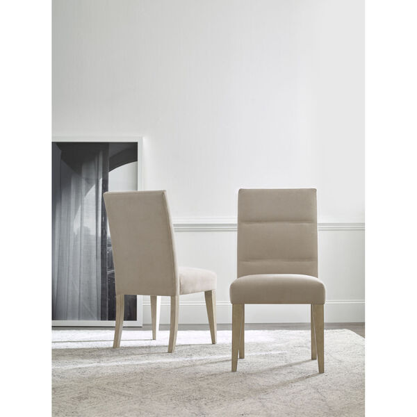 Milano by Rachael Ray Sandstone Upholstered Back Side Chair, image 5