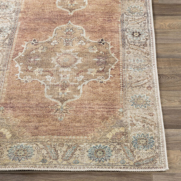 Antiquity Tan Runner 2 Ft. 7 In. x 12 Ft. Machine Woven Rug, image 2