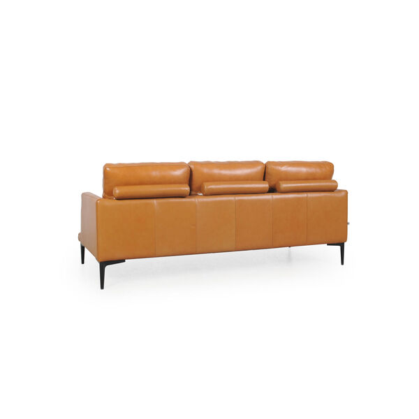 Uptown Tan 75-Inch Full Leather Sofa, image 3