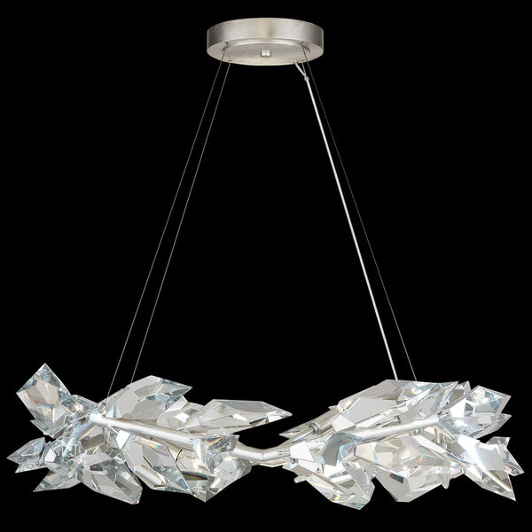 Foret Silver Eight-Light Pendant, image 1