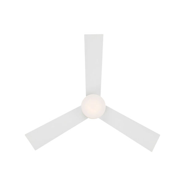 San Francisco Matte White 44-Inch LED Smart Indoor Outdoor Ceiling Fan, image 5