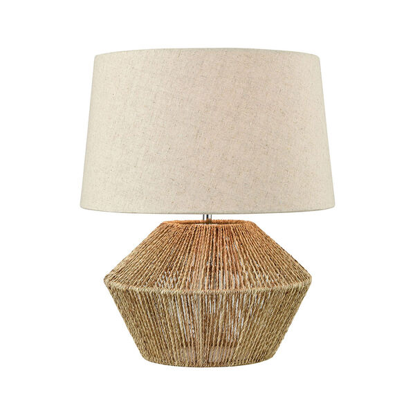 Vavda Natural 19-Inch One-Light Table Lamp, image 1