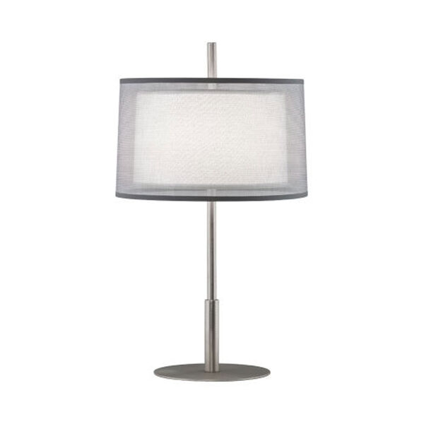 Saturnia Stainless Steel 23-Inch One-Light Table Lamp, image 1