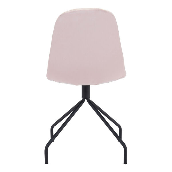 Slope Pink and Black Dining Chair, Set of Two, image 5