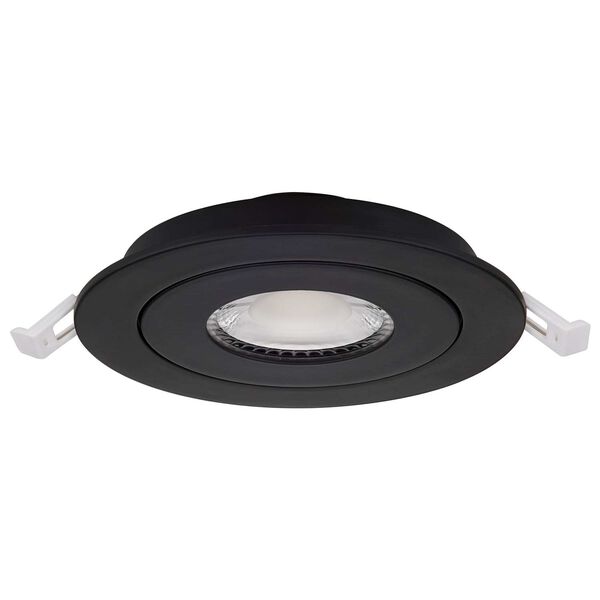 Black Round LED Recessed Light, image 2
