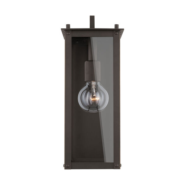 Hunt Oiled Bronze Six-Inch One-Light Outdoor Wall Lantern, image 5