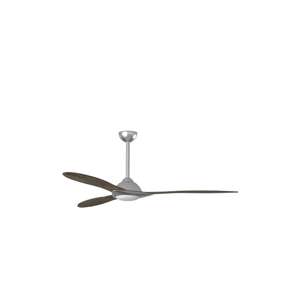 Sleek Brushed Nickel 60-Inch Smart Ceiling Fan, image 5