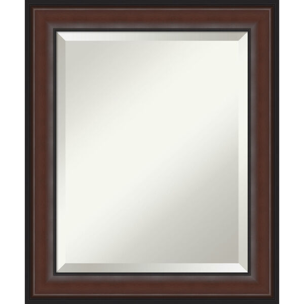Harvard Walnut 21W X 25H-Inch Bathroom Vanity Wall Mirror, image 1