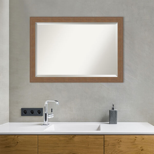 Alta Brown 41W X 29H-Inch Bathroom Vanity Wall Mirror, image 5