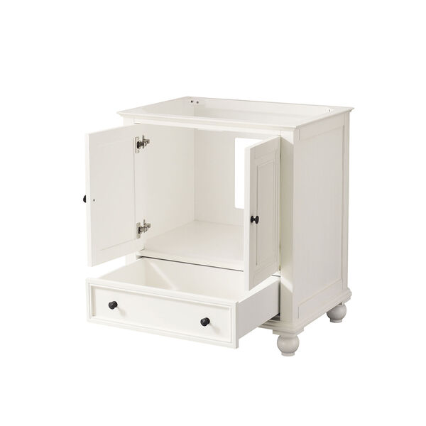 Thompson French White 30-Inch Vanity Only, image 3