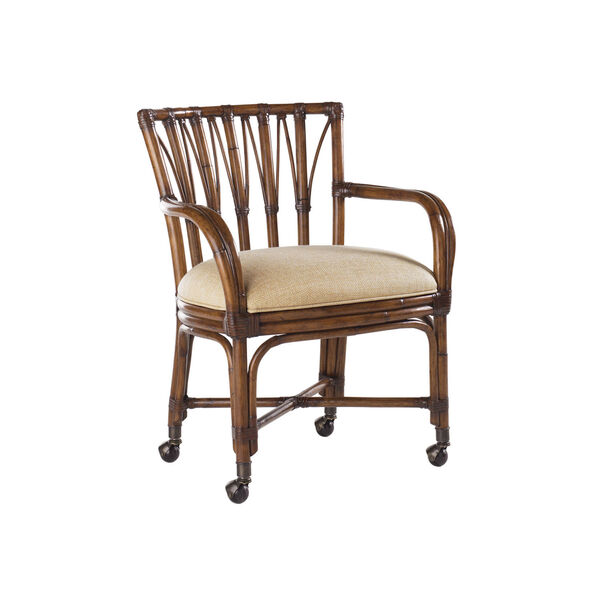 Island Estate Brown and Ivory Samba Game Chair, image 1