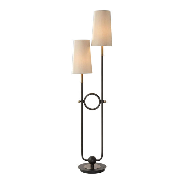 Riano Two-Arm / Two-Light Floor Lamp, image 1