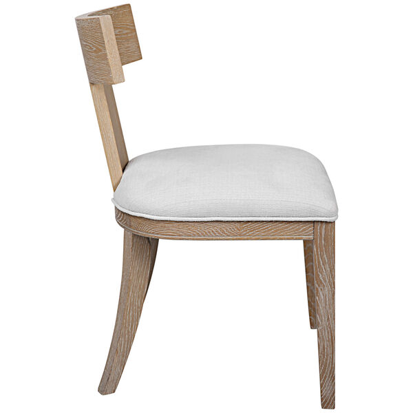 Idris Natural Oak Armless Chair, image 4