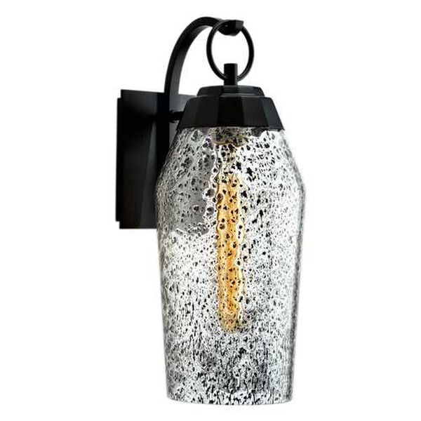 Lyrids Matte Black One-Light Outdoor Wall Sconce, image 1